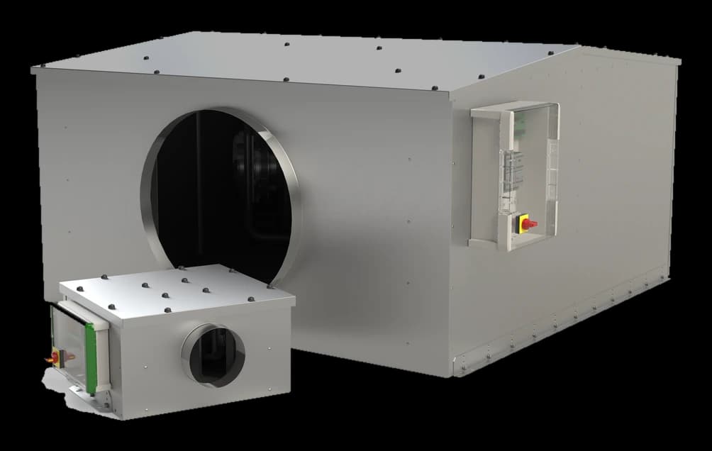 Acoustic cabinet fan