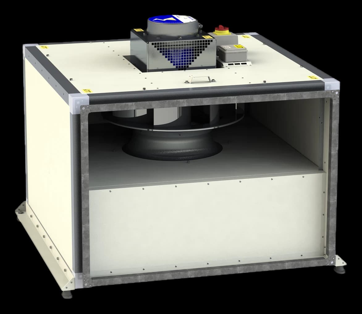 High temperature fan