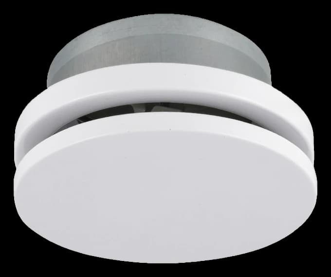 Ceiling valve and mounting plate